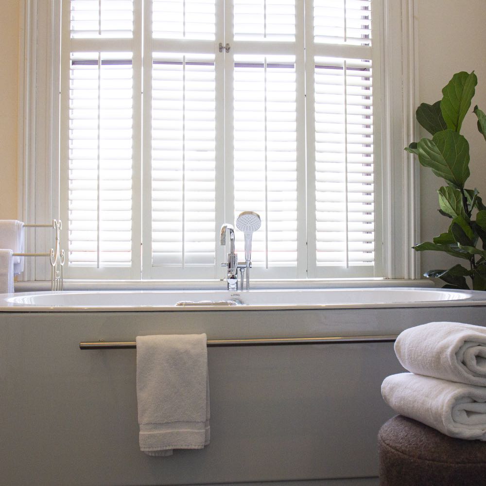 Bubbelbad in de hotelsuite