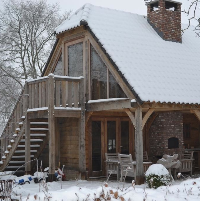 B&B in de sneeuw