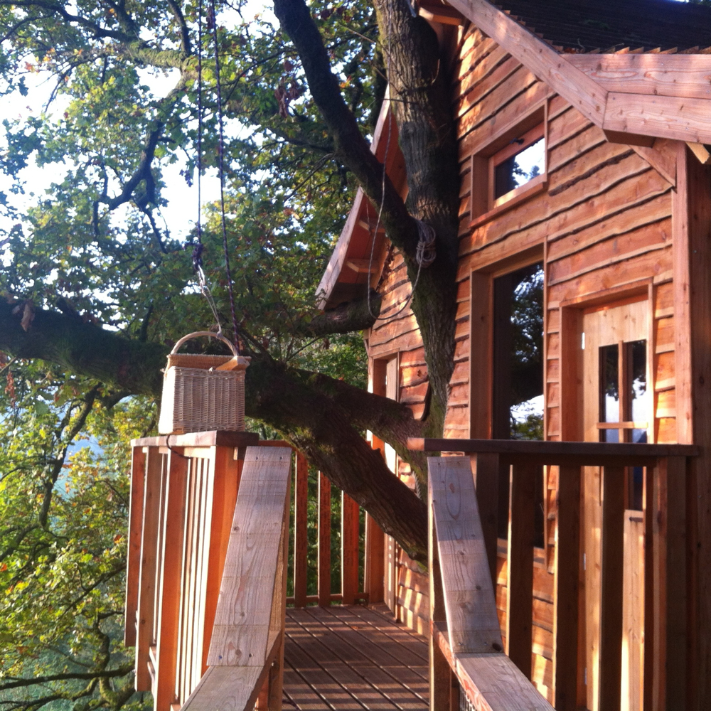 Boomhut in Noord-Frankrijk