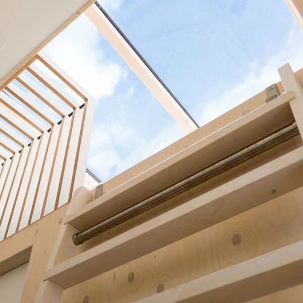 Een bijzondere slaapplek met blik op de sterren.