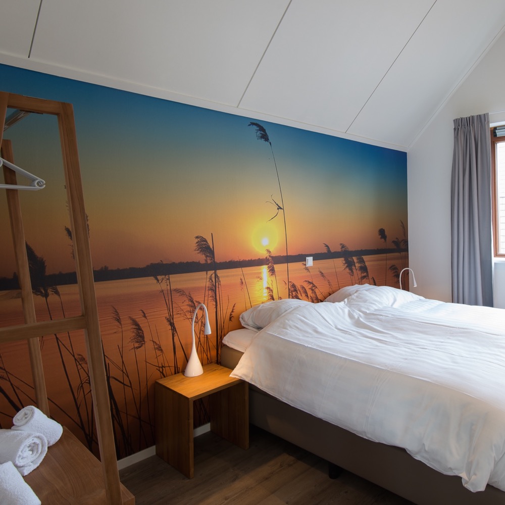 Slaapkamer in vakantiehuis Landal Reeuwijkse Plassen