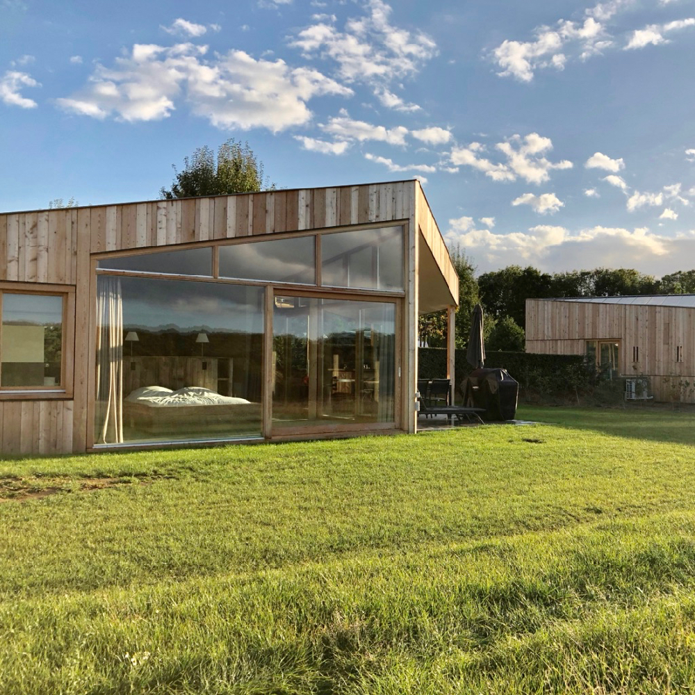 Vooraanzicht van een van de Natuurlofts®