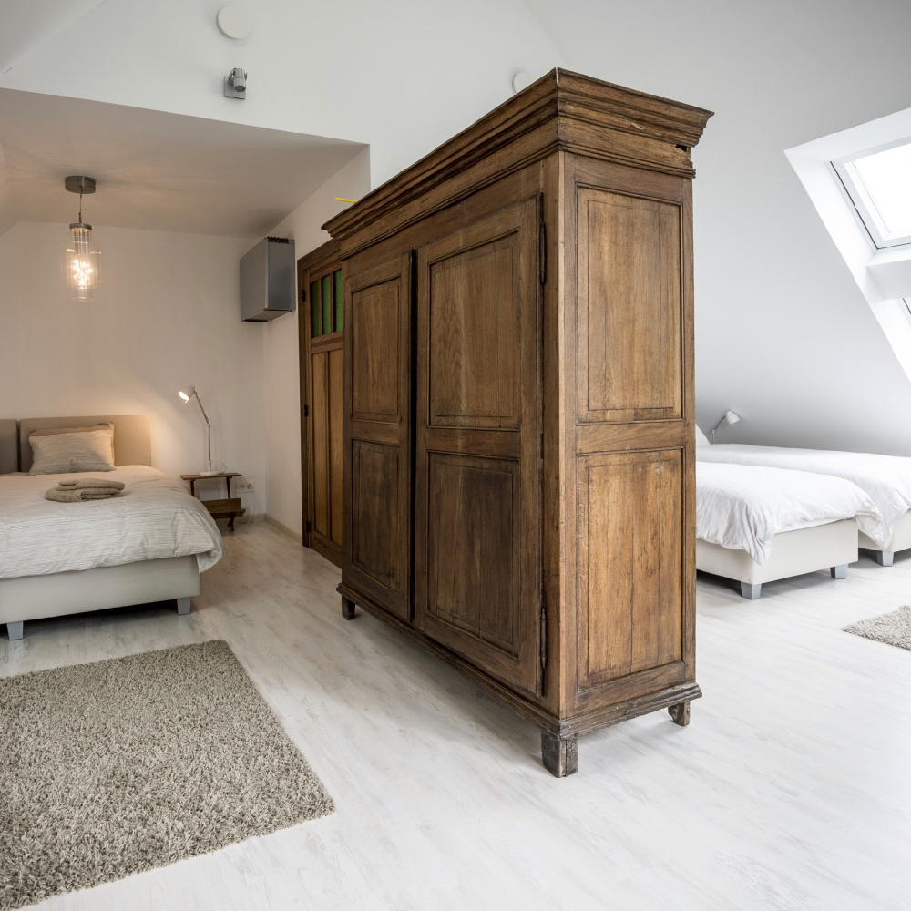 4-persoons slaapkamer in een vakantiehuis