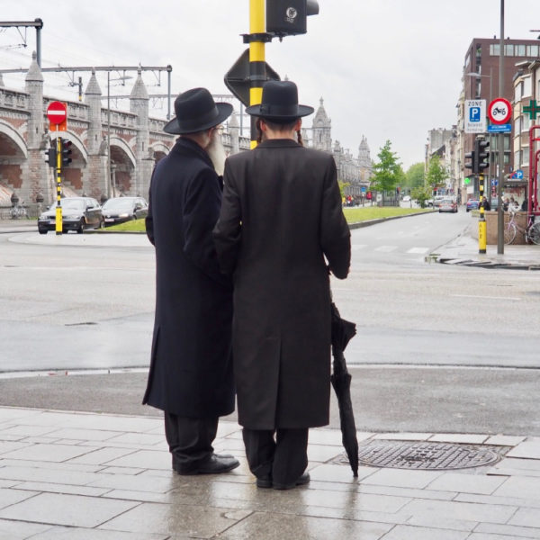 Straatbeeld in de Joodse wijk