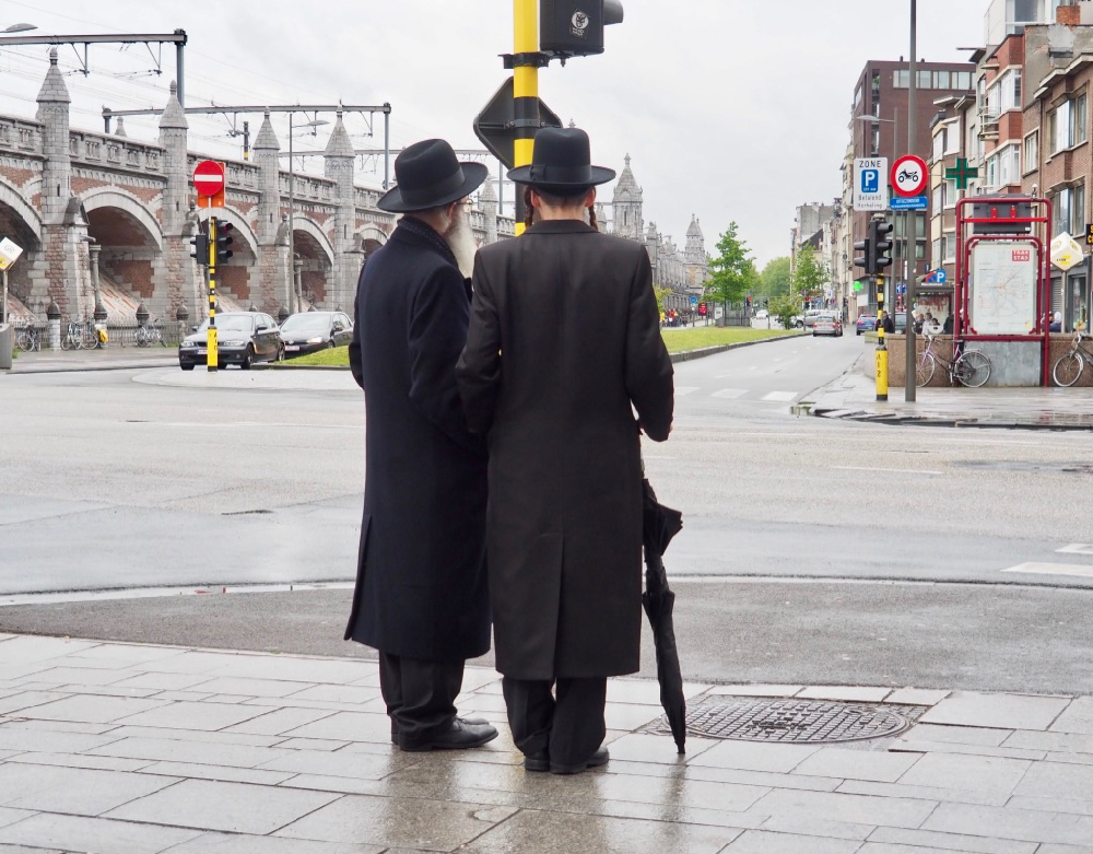 Straatbeeld in de Joodse wijk