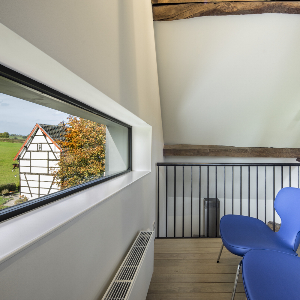 Uitkijkpunt in een appartement
