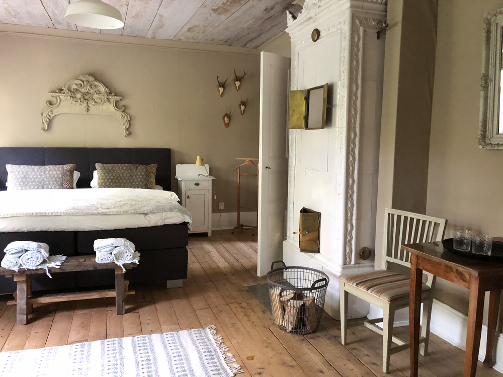Romantisch overnachten in Zweden in karakteristieke houten B&B