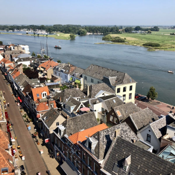 De stad Kampen aan de IJsel