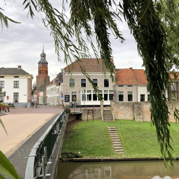 Zicht op vestingstadje Buren