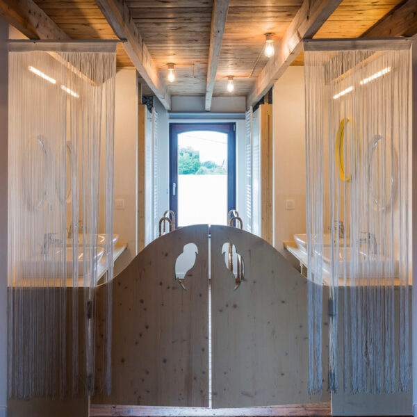 Klapdeurtjes voor de badkamer