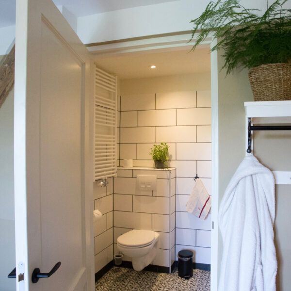 Badkamer in de kasteelboerderij