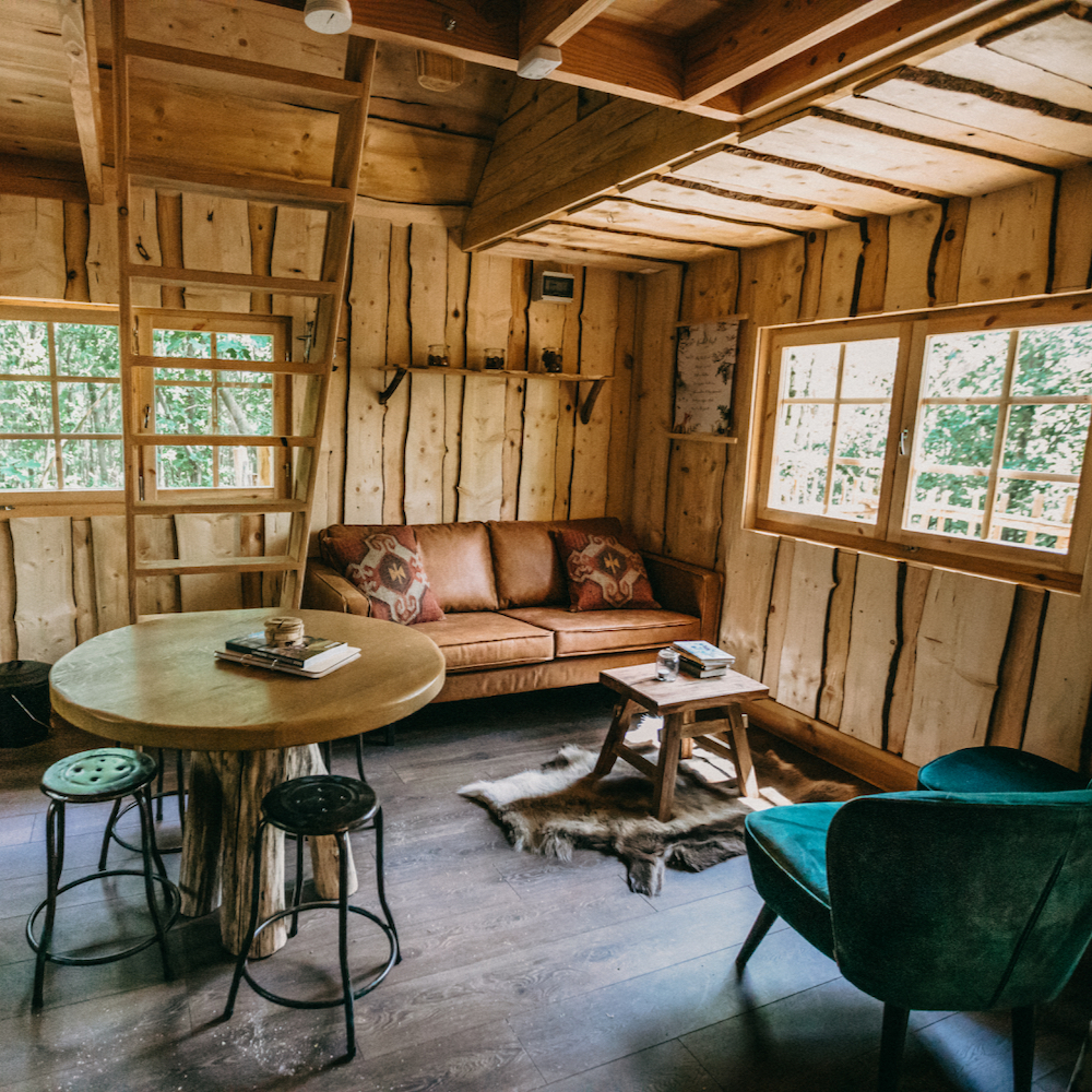 Knus houten huisje in België voor een bijzonder weekendje weg