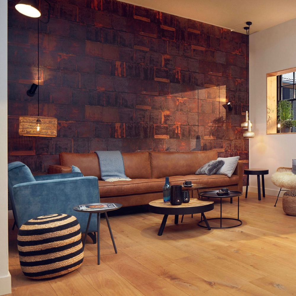 Zithoek in de lounge van een hotel op de Veluwe
