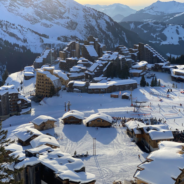 Avoriaz in de sneeuw