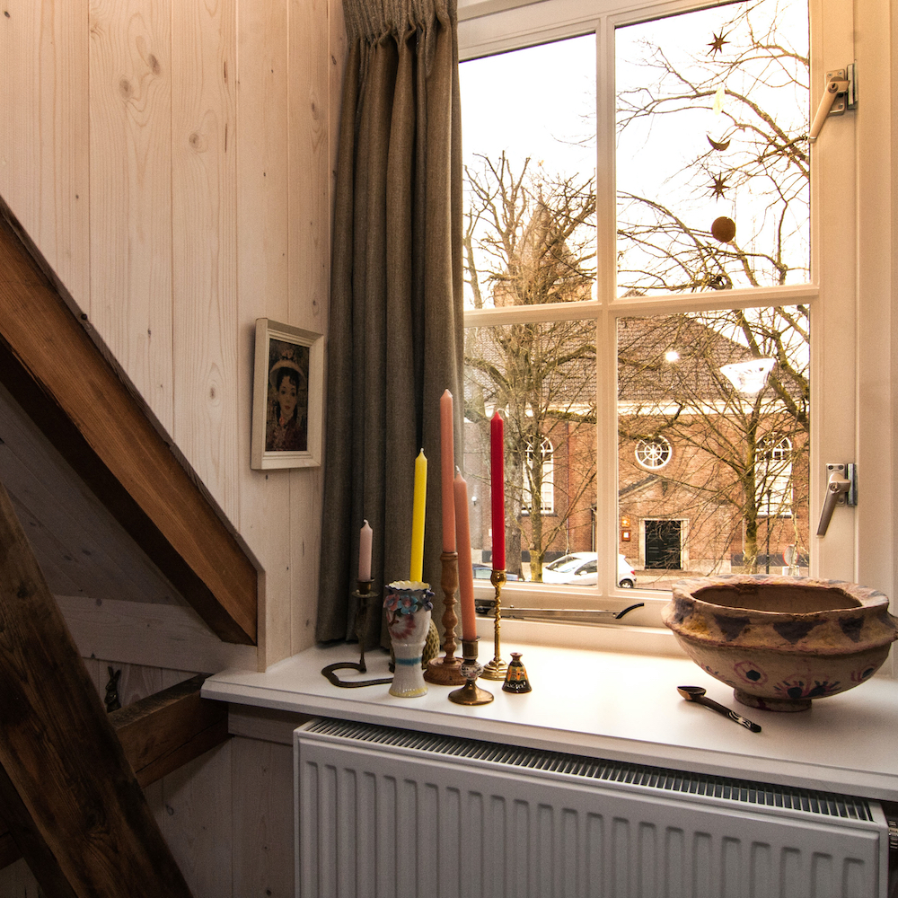 Uitzicht van hotelkamer