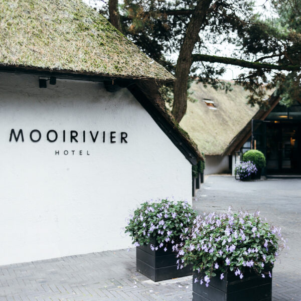 De entree van een luxe hotel