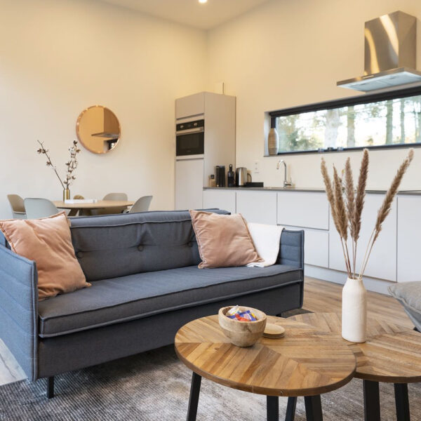 Vakantiehuis woon-/ eetkamer en keuken