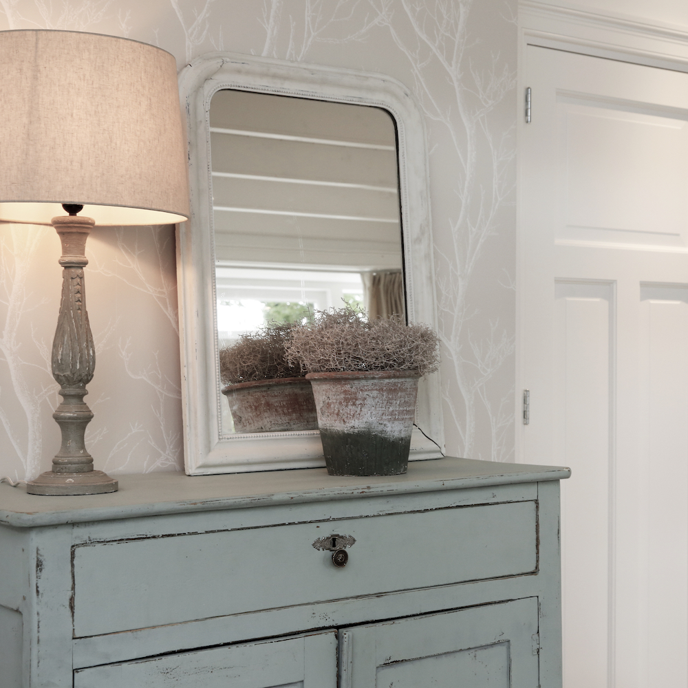 Brocante kastje in een appartement voor een weekendje weg