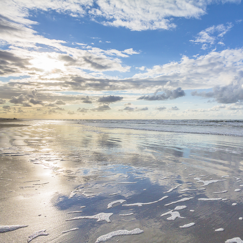 De zee bij Ameland