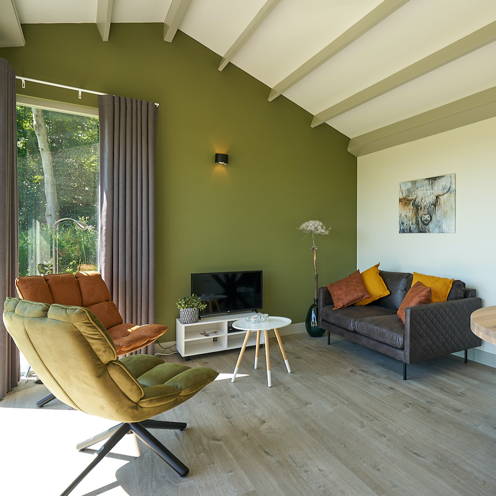 Woonkamer van het vakantiehuis