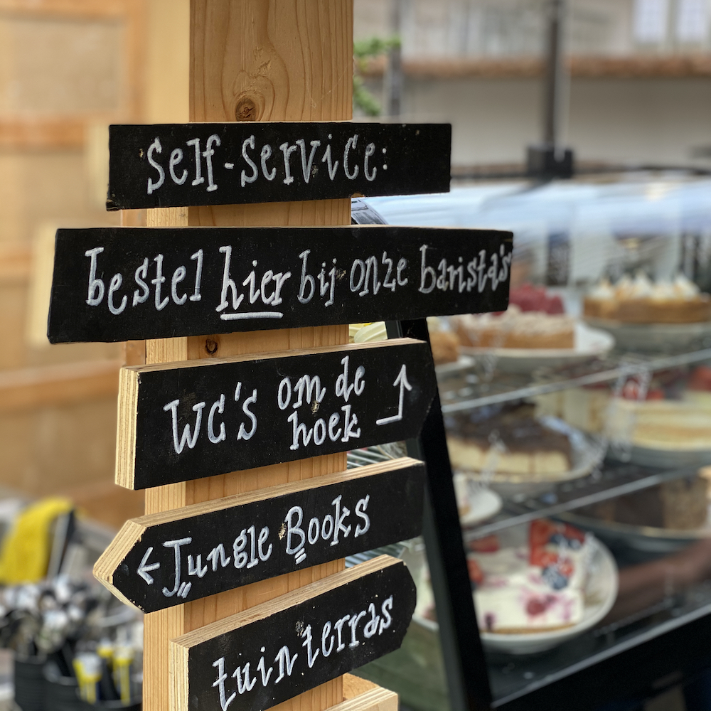 Waar moet je zijn in de kas