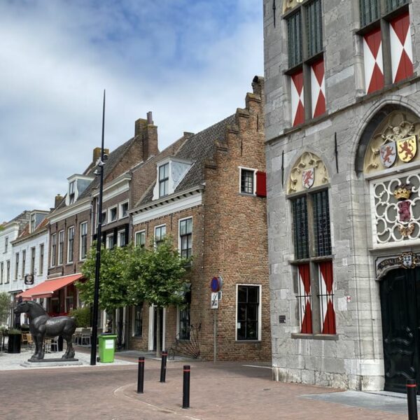 Historische gevels in Vianen