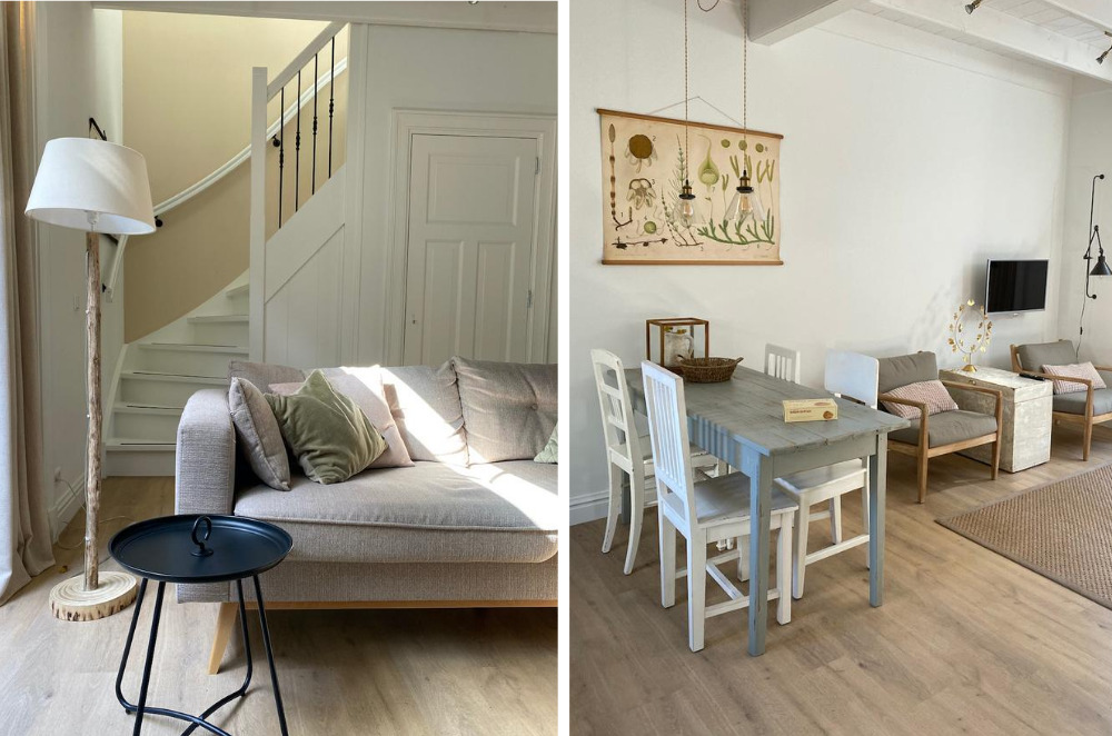 Sfeervol ingerichten appartementen voor een heerlijk weekendje weg aan zee