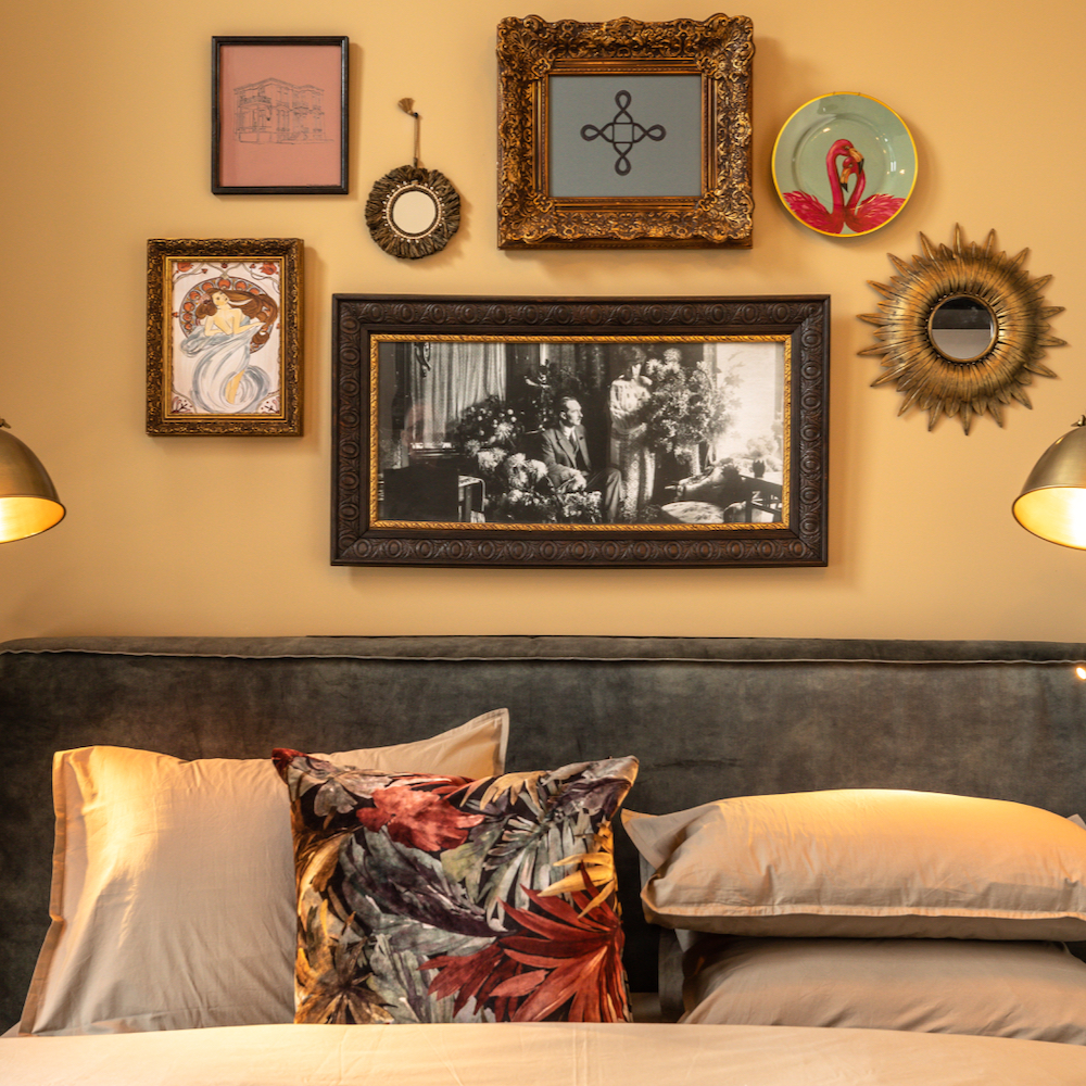 Bijzondere verzameling kunst aan de wand