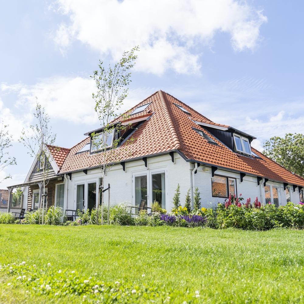 Gastrofarm op Texel, een witte boerderij