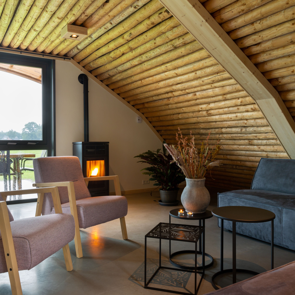 Sfeervolle zithoek in de Grondulow