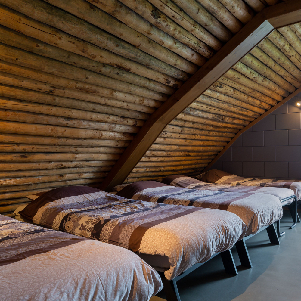 Vier persoons slaapkamer in een Grondulow