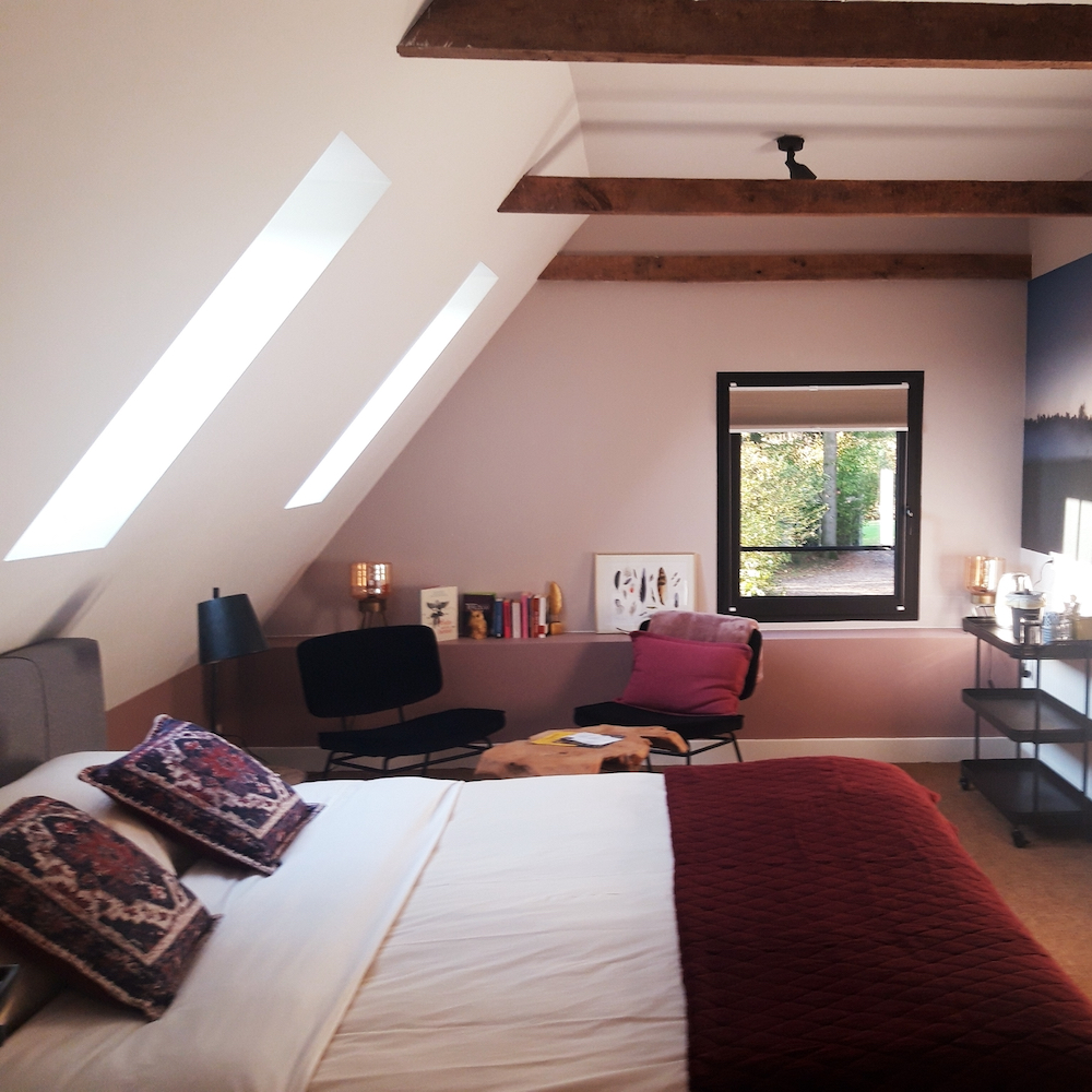 Slaapkamer in de B&B in Twente