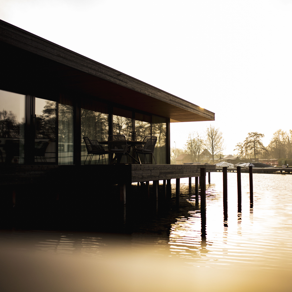 Exclusieve vakantiehuizen op het water