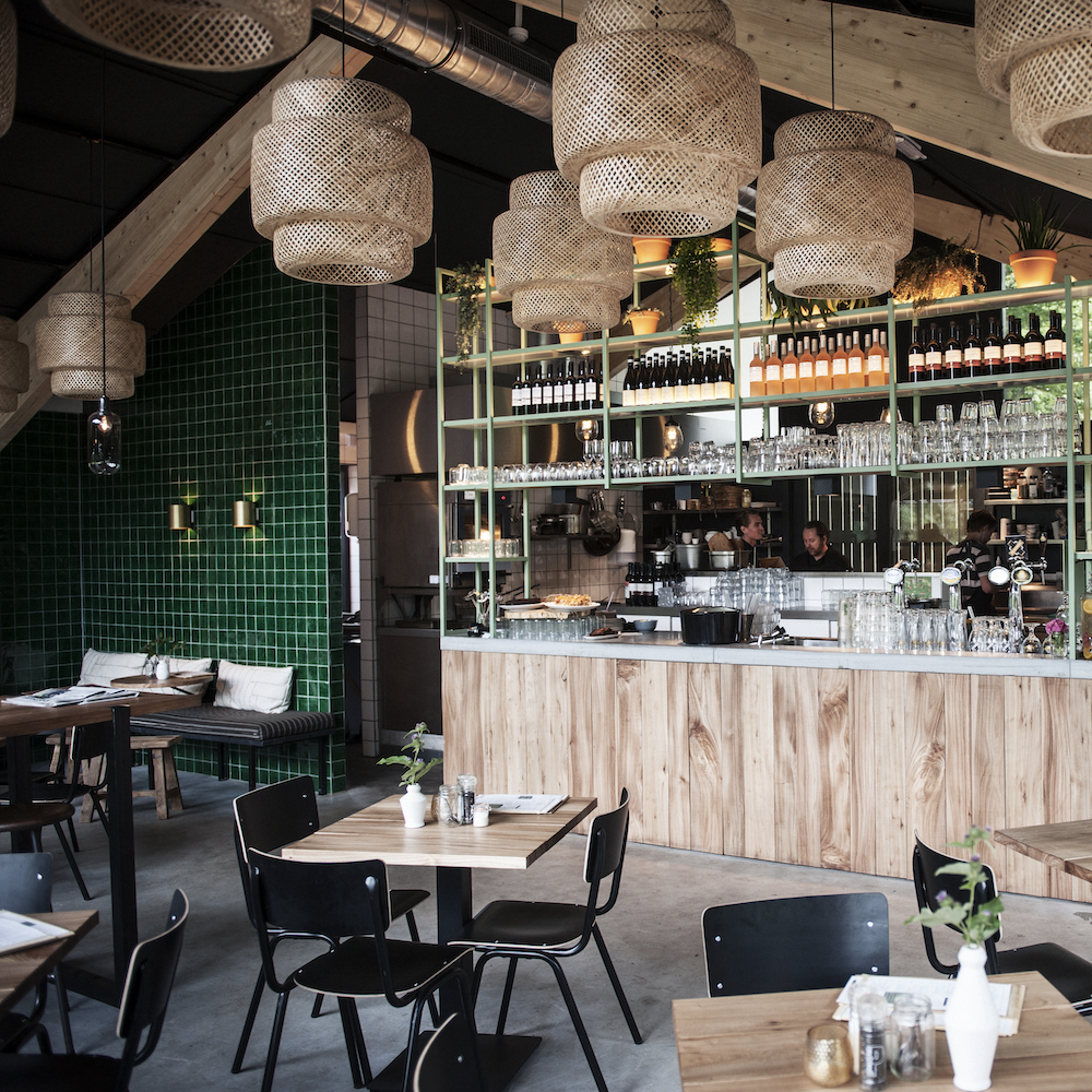 Interieur buiten in de kuil