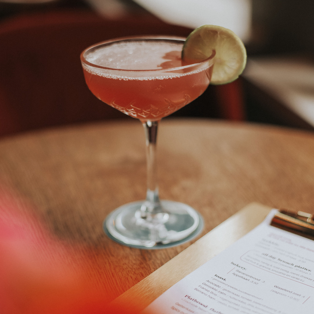 Cocktails in de bar van hotel in Deventer