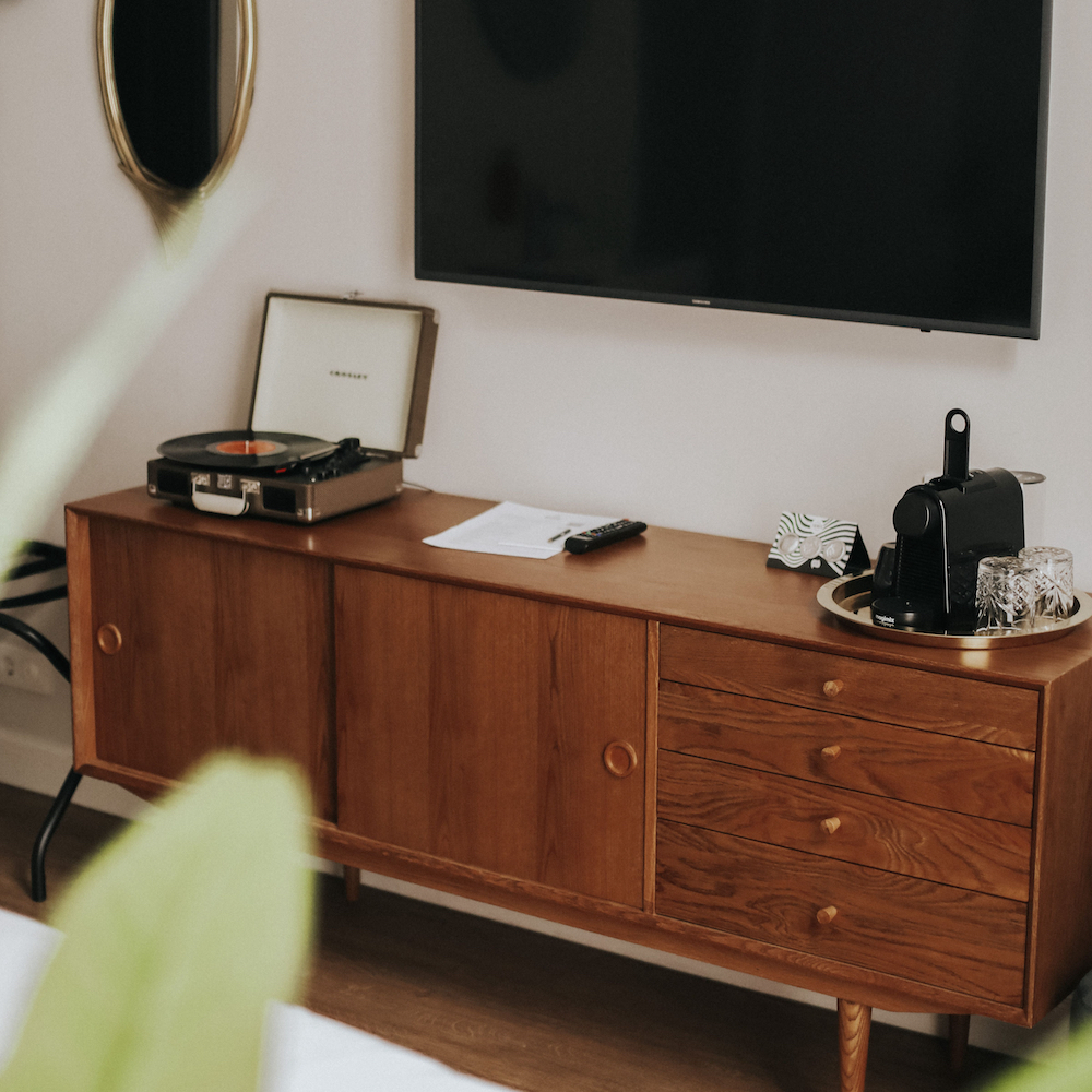 Boudoir in hotelkamer