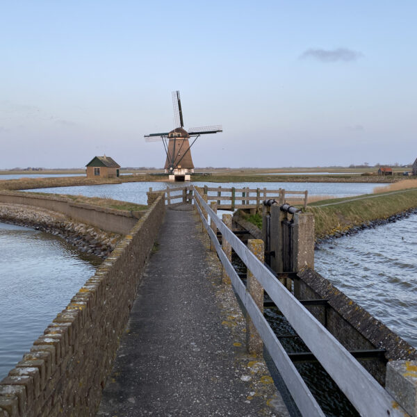 Molen aan de oostkant van Texel
