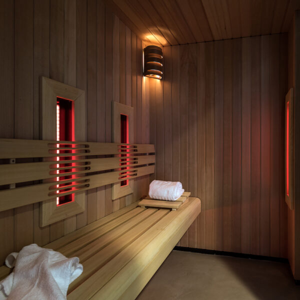 Sauna bij het hotel in Ochten