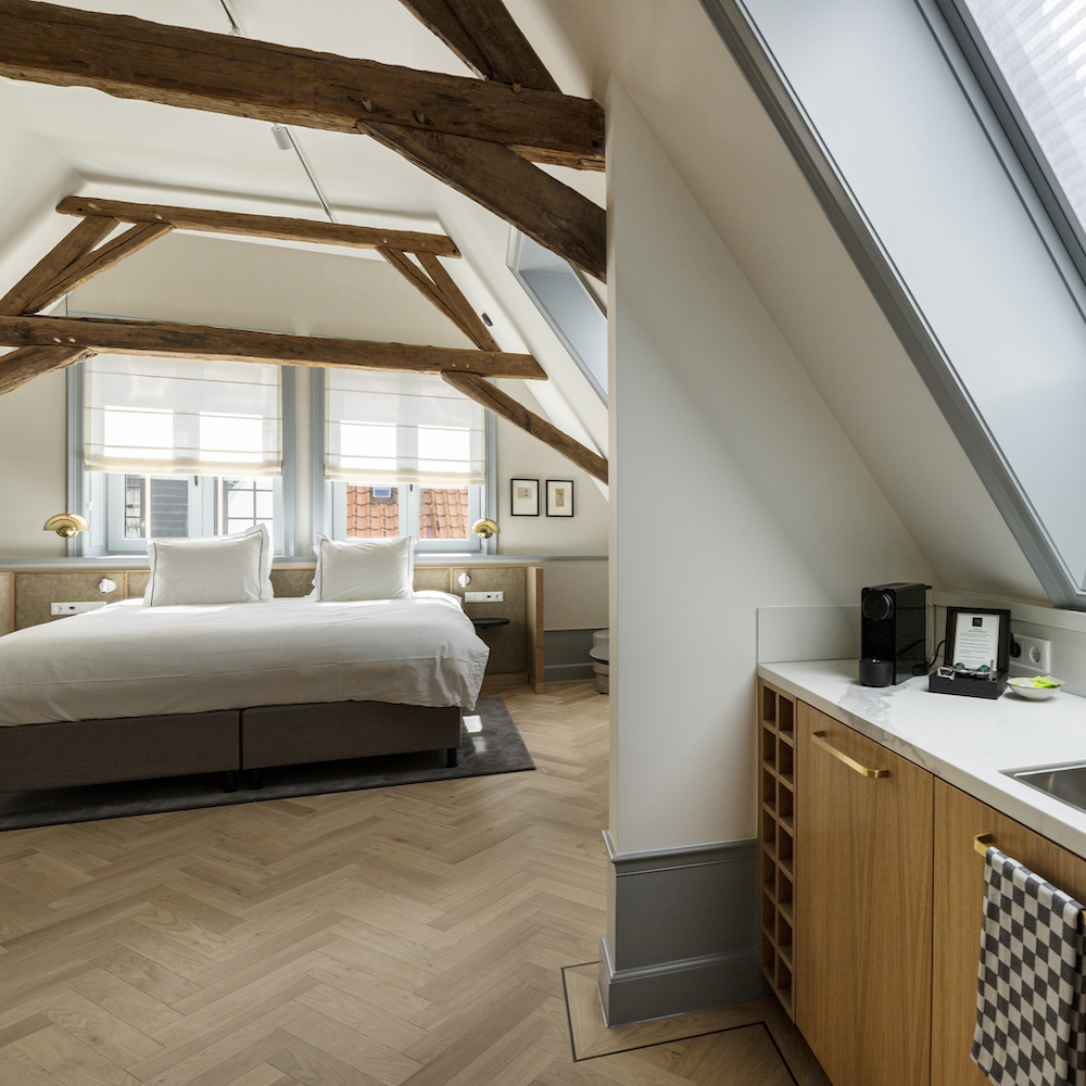 Loft suite in het hotel in Hattem