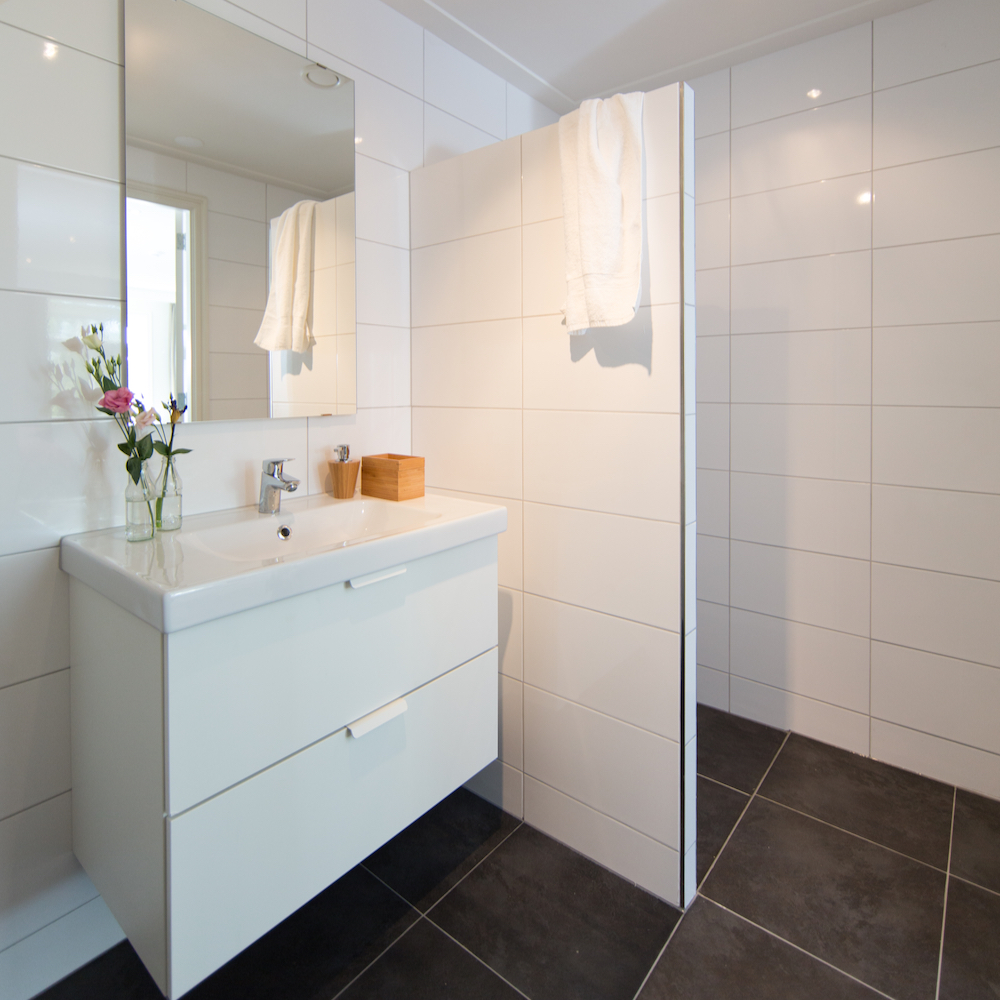 Privé badkamer vakantiehuis de Beiert