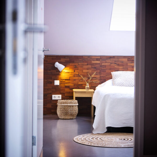 Slaapkamer groepsaccommodatie