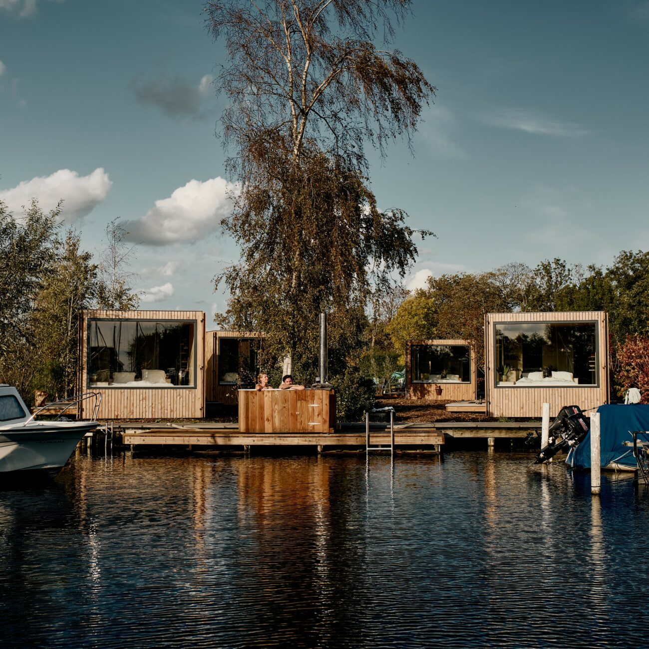 Overnachten aan het water