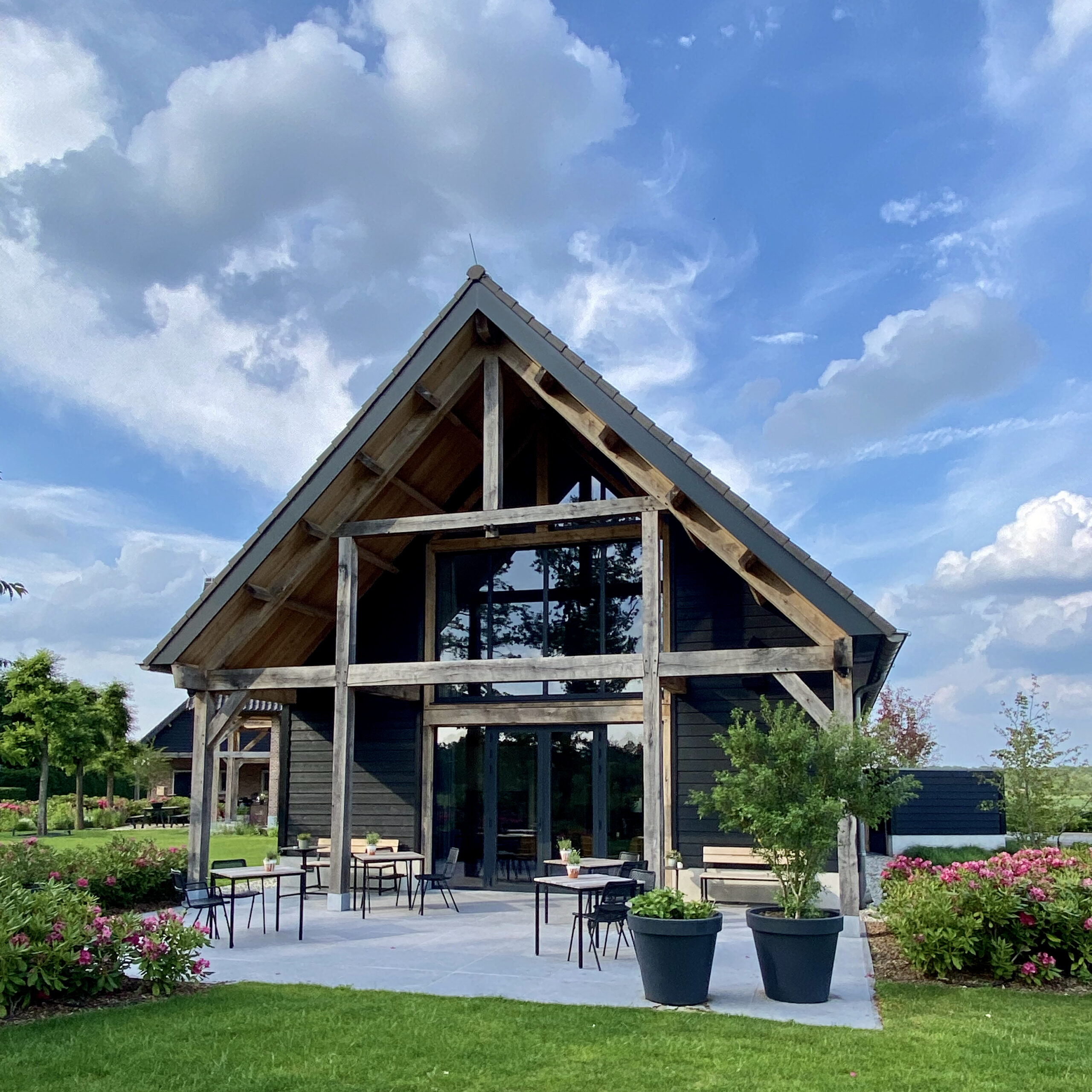 Vooraanzicht B&B in Brabant