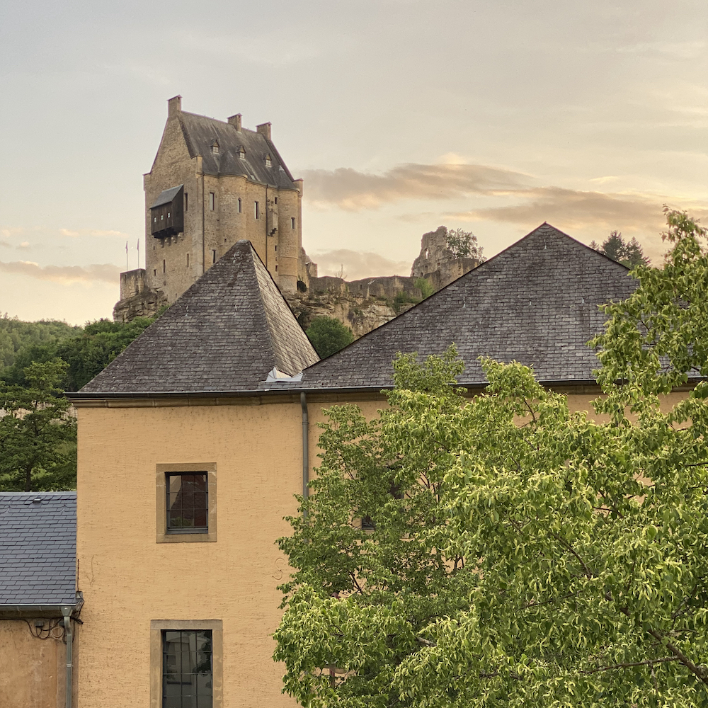 Kasteel in Luxemburgs stadje