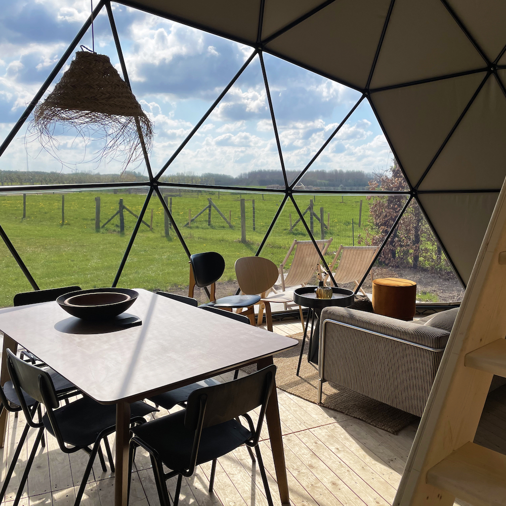 Uitzicht vanuit dome