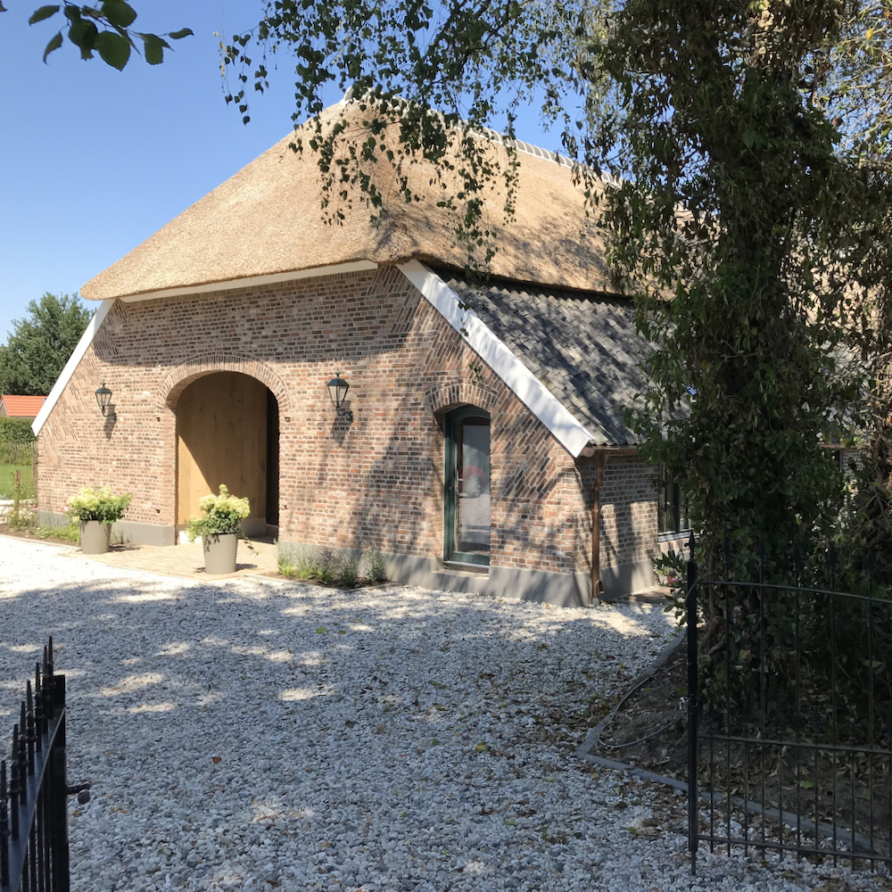 Achtererf van de boerderij