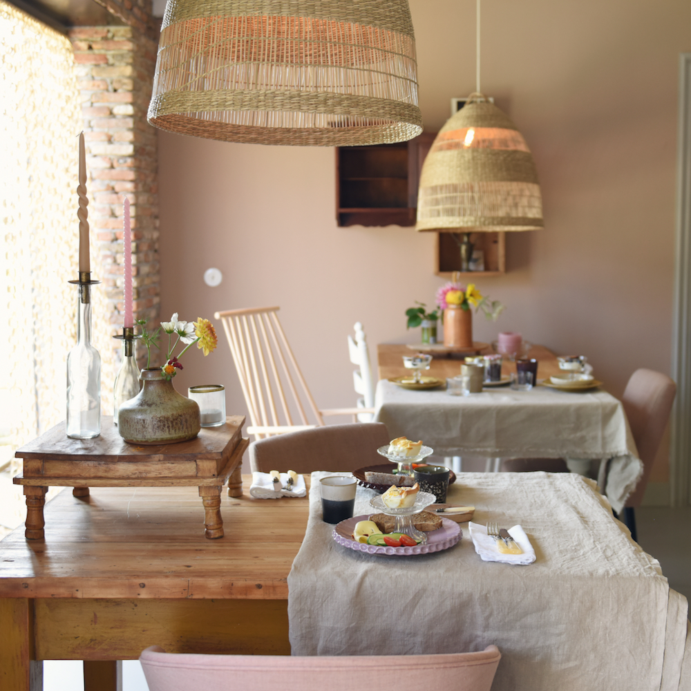 Ontbijtkamer bij Leuk!