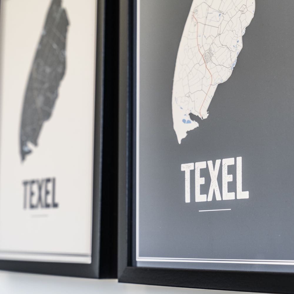 Kaart Texel