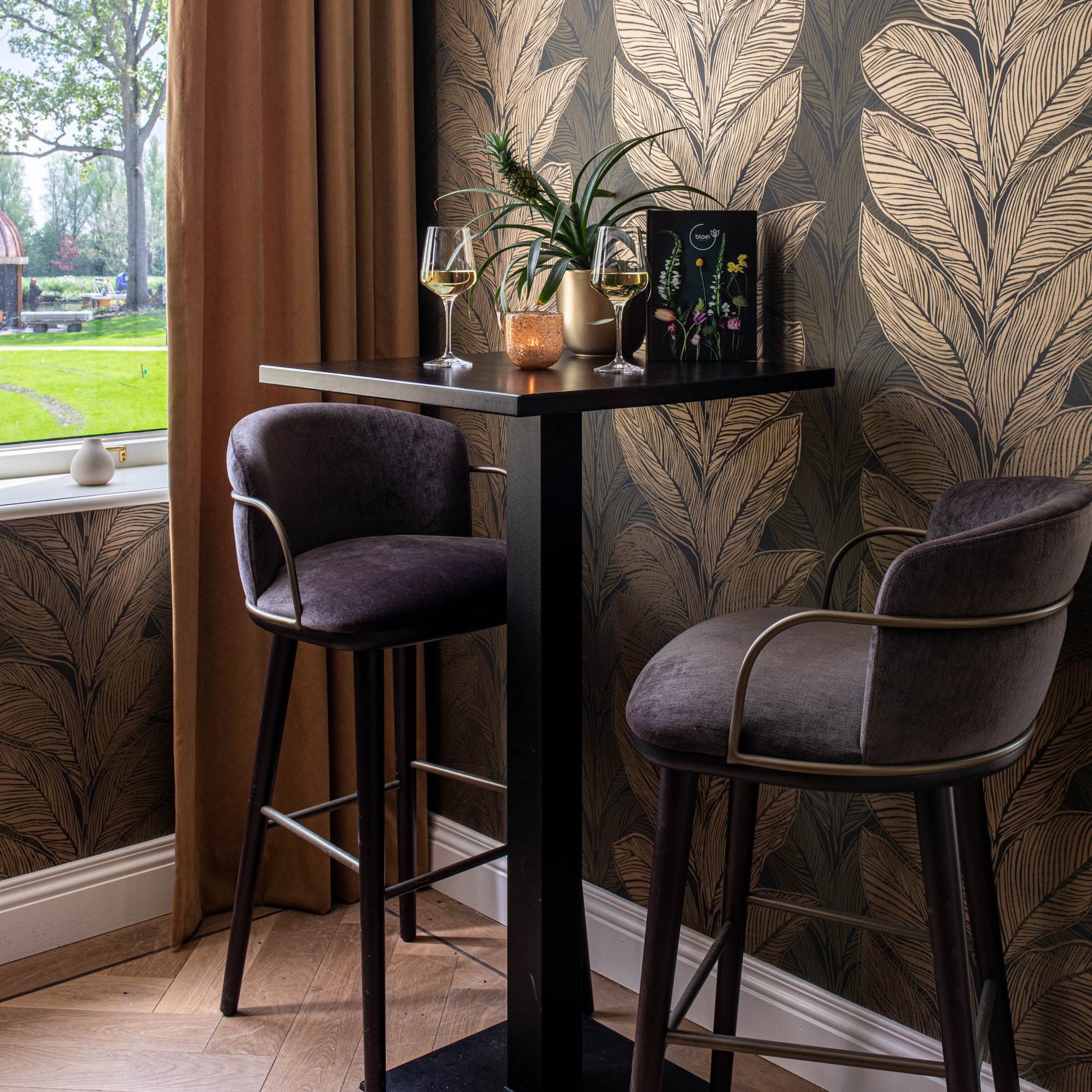 Luxe bar in het hotel