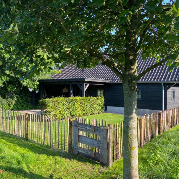 Tuin bij het vakantiehuis